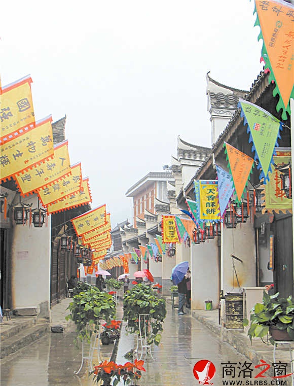 具有明清徽派建筑風格的云鎮(zhèn)老街