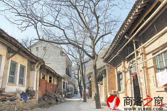 古老的街道，已沒有了昔日的熱鬧。